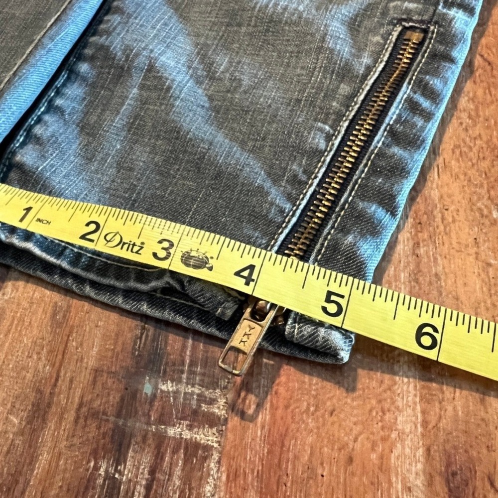 Rich & Skinny Jeans - Women's Size 29 - Zip Ankle - Low/Mid-Rise‎ - Y2K McBling - Picture 3 of 12